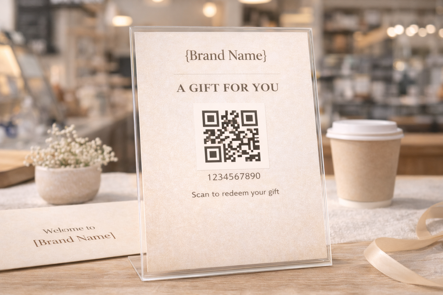 Countertop Display Reward example